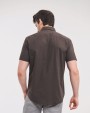 Hemd RUSSELL Men's Easy Care Fitted overhemd met korte mouwen voor bedrukking &amp; borduring