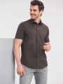 Chemises à personnaliser RUSSELL Chemise fittée homme manches courtes 