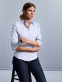 Chemises à personnaliser RUSSELL Chemise fittée femme manches 3/4 