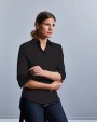 RUSSELL Ladies'' 3/4 Sleeve Easy Care Fitted Shirt Hemd personalisierbar