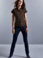 Chemises à personnaliser RUSSELL Chemise fittée femme manches courtes 