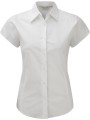 RUSSELL Chemise fittée femme manches courtes blanc personnalisable