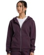 Sweat-shirt personnalisable BUILD YOUR BRAND Ladies Fluffy Zip Hoody
