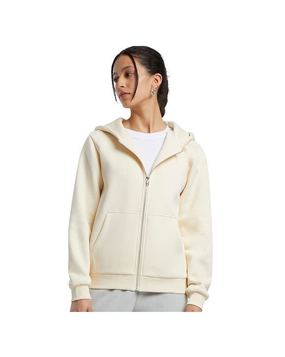 Sweat-shirt personnalisable BUILD YOUR BRAND Ladies Fluffy Zip Hoody