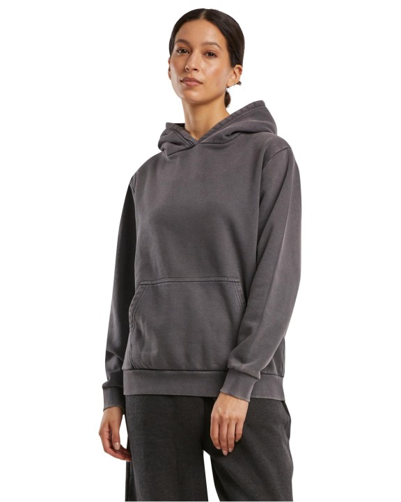 BUILD YOUR BRAND Ladies Vintage Heavy Hoody Sweatshirt personalisierbar