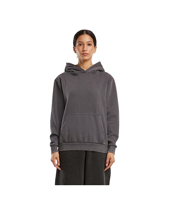 BUILD YOUR BRAND Ladies Vintage Heavy Hoody Sweatshirt personalisierbar
