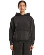 BUILD YOUR BRAND Ladies Vintage Heavy Hoody Sweatshirt personalisierbar