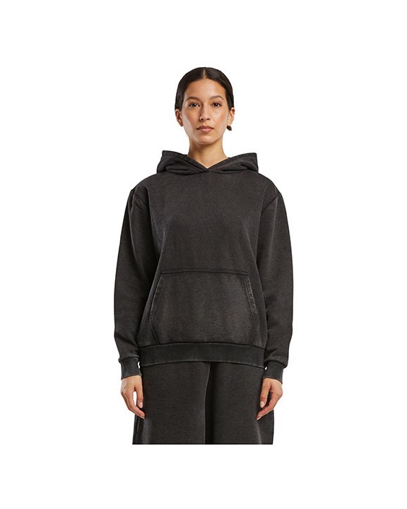BUILD YOUR BRAND Ladies Vintage Heavy Hoody Sweatshirt personalisierbar