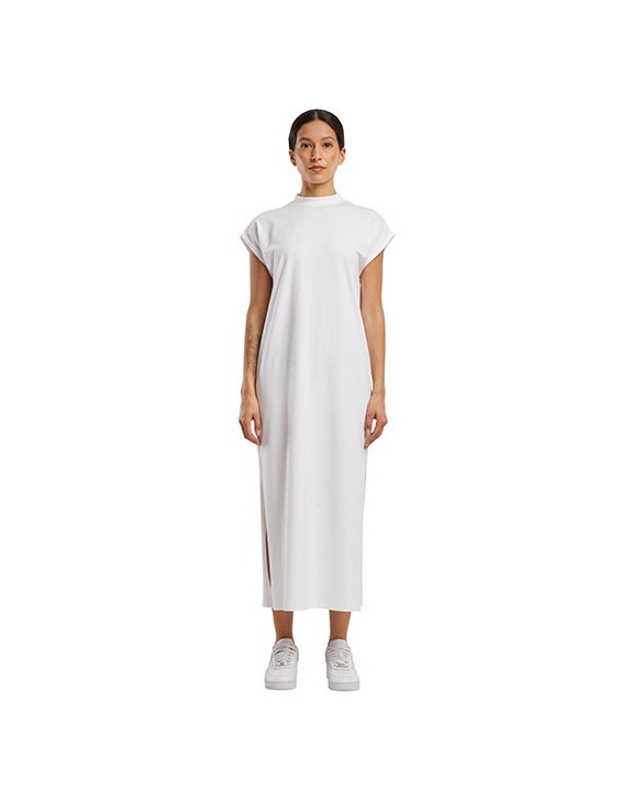 Robe personnalisable BUILD YOUR BRAND Ladies Long Extended Shoulder Dress