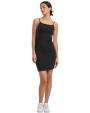 Jurk BUILD YOUR BRAND Ladies Stretch Jersey Slim Dress voor bedrukking &amp; borduring