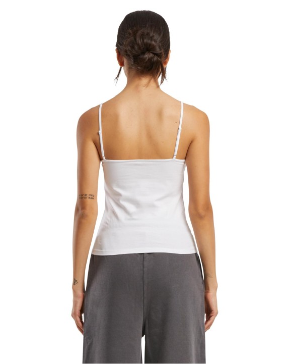 T-shirt personnalisable BUILD YOUR BRAND Ladies Stretch Jersey Short Slim Top