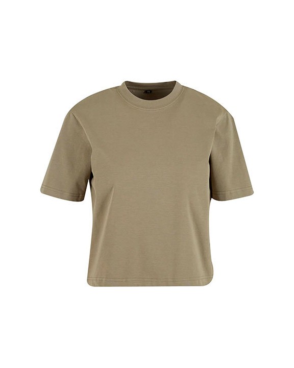 T-shirt personnalisable BUILD YOUR BRAND Sorona® Ladies Regular Boxy Tee