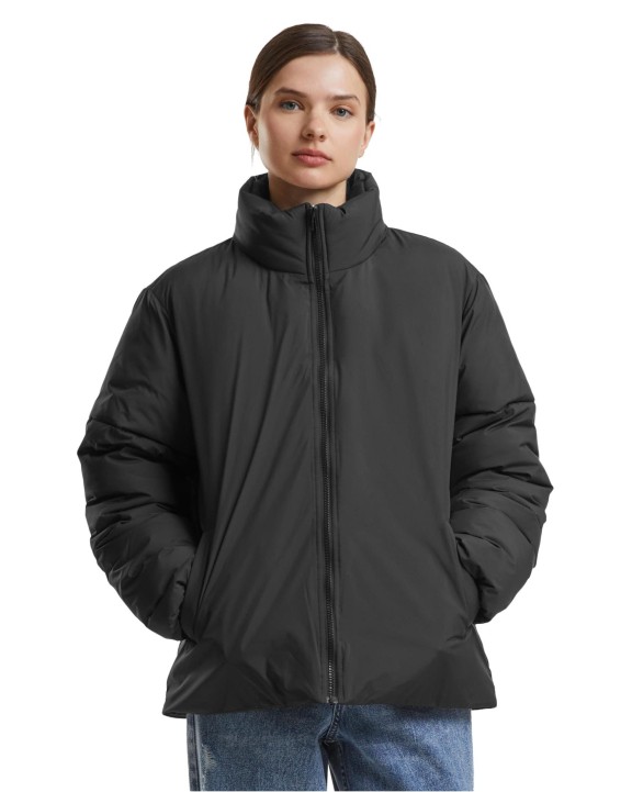 BUILD YOUR BRAND Ladies Loose Puffer Jacket Jacke personalisierbar