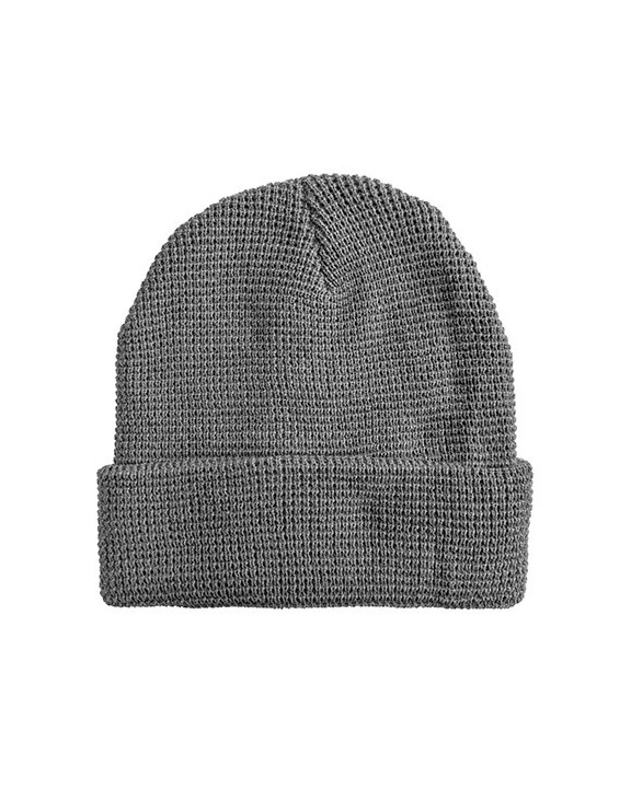 Bonnet, Écharpe & Gant personnalisable L-MERCH Knitted Beanie Waffle Look