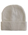 L-MERCH Knitted Beanie Waffle Look Mütze, Schal & Handschuh personalisierbar