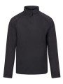 AWDIS Lightweight Active 1/4 Zip jet black personnalisable