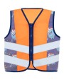 KORNTEX Children´s Safety Vest Action Sports CO² Neutral Warnweste personalisierbar