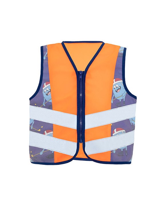 KORNTEX Children´s Safety Vest Action Sports CO² Neutral Warnweste personalisierbar