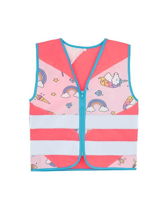 KORNTEX Children´s Safety Vest Action Fantasy CO² Neutral Warnweste personalisierbar