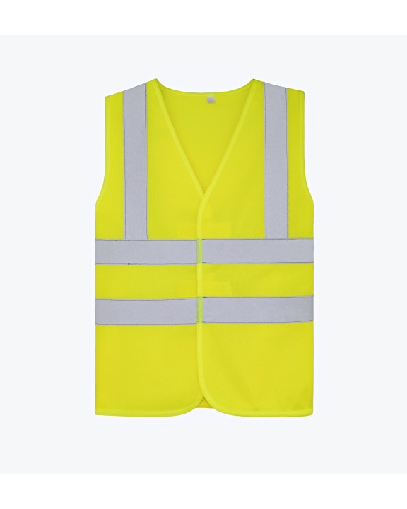 KORNTEX Childrens Safety Vest Esbjerg - 4 Reflective Stripes Warnweste personalisierbar