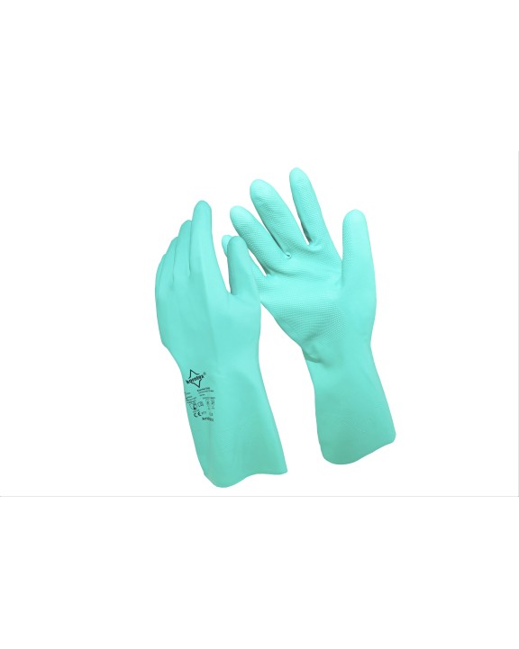 KORNTEX Nitrile Gloves Velourised Ankara Mütze, Schal & Handschuh personalisierbar