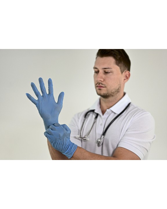 Muts, Sjaal & Wanten KORNTEX Disposable Nitrile Gloves Kars (Pack of 100) voor bedrukking &amp; borduring