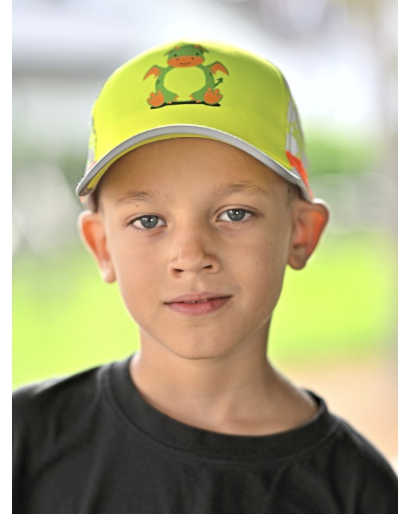 Casquette personnalisable KORNTEX Cap for Kids Funtastic Wildlife
