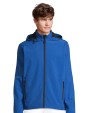 SOL'S Men´s Race Softshell Hooded Jacket Softshell personalisierbar