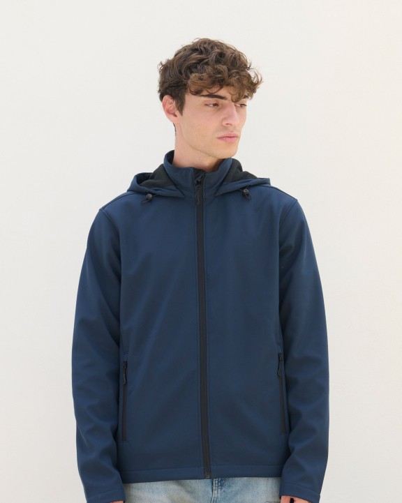 SOL'S Men´s Race Softshell Hooded Jacket Softshell personalisierbar