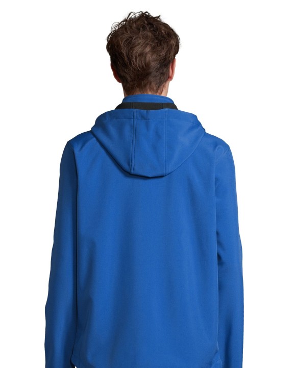 SOL'S Men´s Race Softshell Hooded Jacket Softshell personalisierbar
