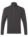 PREMIER Men´s ´Recyclight´ Full Zip Micro Fleece dark grey personnalisable