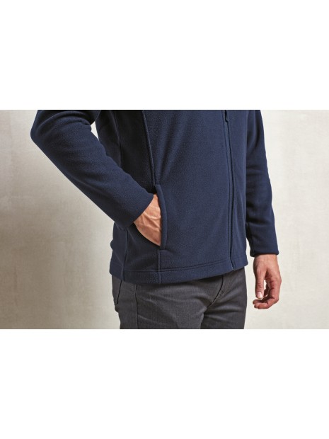 PREMIER Men´s ´Recyclight´ Full Zip Micro Fleece  personnalisable