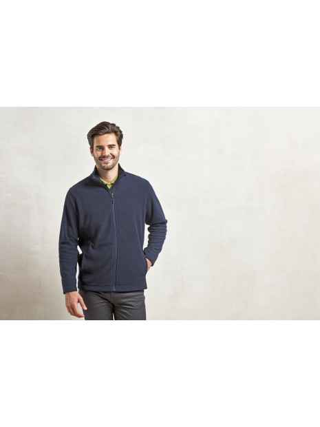 PREMIER Men´s ´Recyclight´ Full Zip Micro Fleece  personnalisable