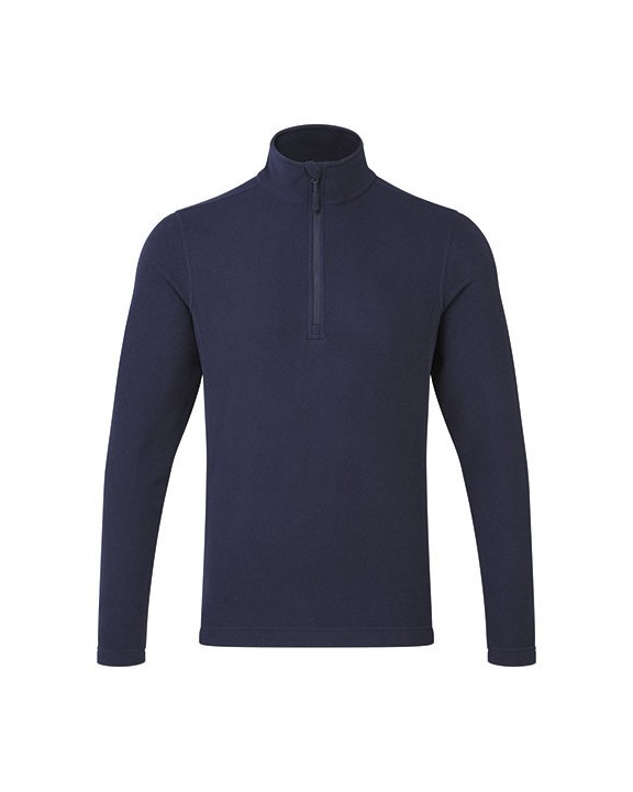 Laine polaire personnalisable PREMIER Unisex ´Recyclight´ 1/4 Zip Micro Fleece