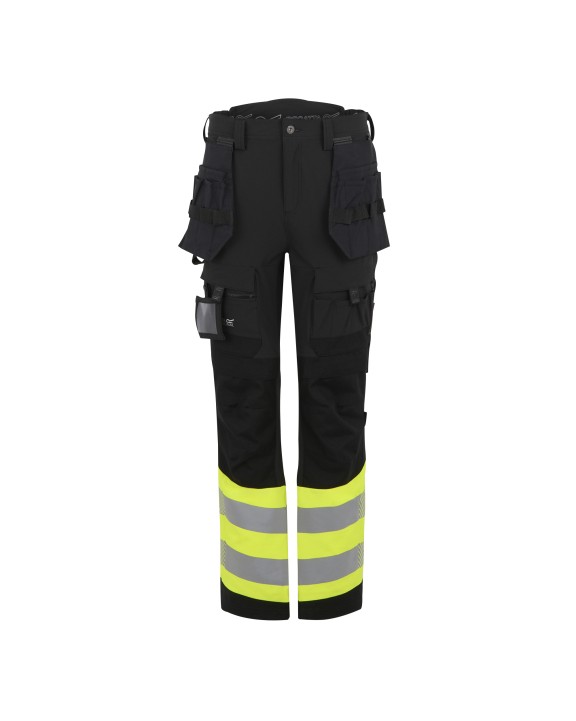 Broek REGATTA Hi-Vis X-Pro Stretch Holster Trouser (Class 1) voor bedrukking &amp; borduring