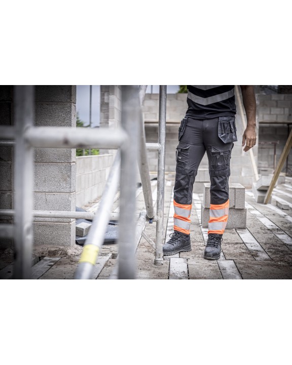 REGATTA Hi-Vis X-Pro Stretch Holster Trouser (Class 1) Hose personalisierbar