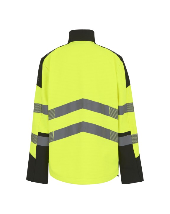 REGATTA Hi-Vis X-Pro 3 Layer Softshell Jacket (Class 2) Softshell personalisierbar