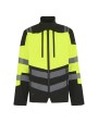 Softshell personnalisable REGATTA Hi-Vis X-Pro 3 Layer Softshell Jacket (Class 2)