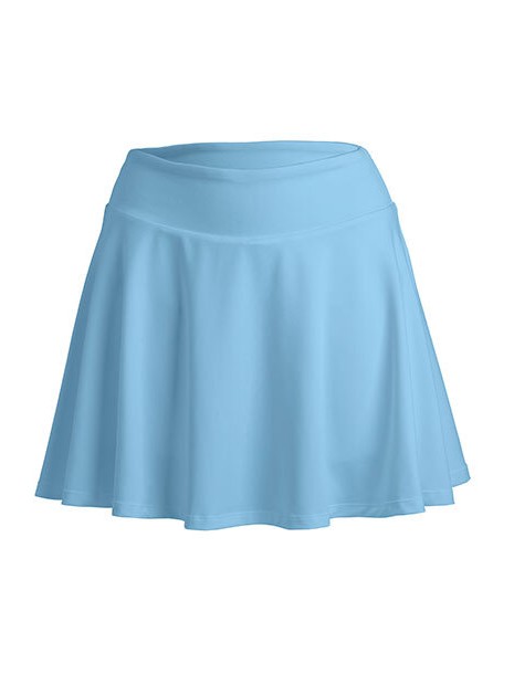 RESULT Recycled Womens Fitness Skort dusky blue personnalisable