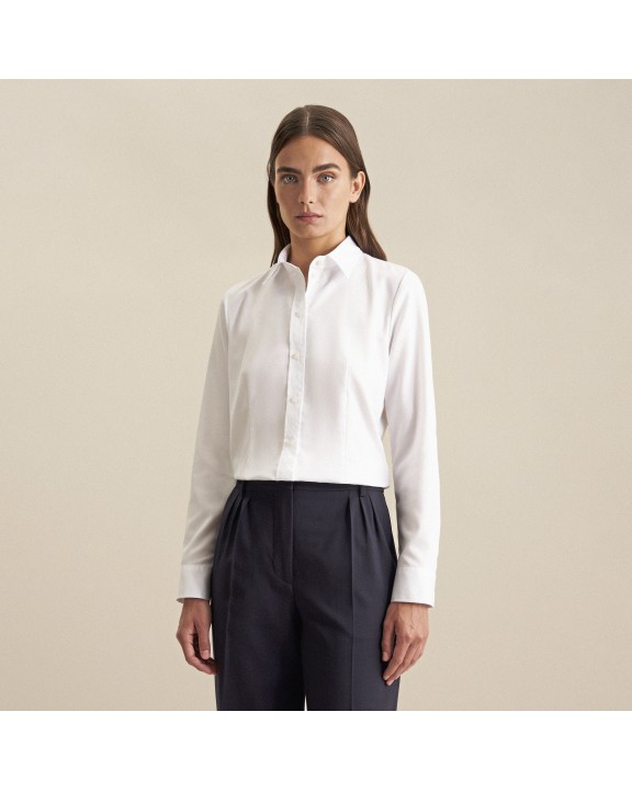 Chemise personnalisable SEIDENSTICKER Women´s Blouse Slim Fit Fine Twill Longsleeve