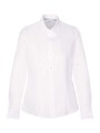 SEIDENSTICKER Women´s Blouse Slim Fit Fine Twill Longsleeve blanc personnalisable