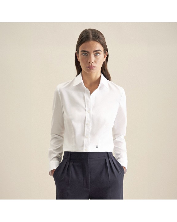 Chemise personnalisable SEIDENSTICKER Women´s Blouse Regular Fit Fine Twill Longsleeve