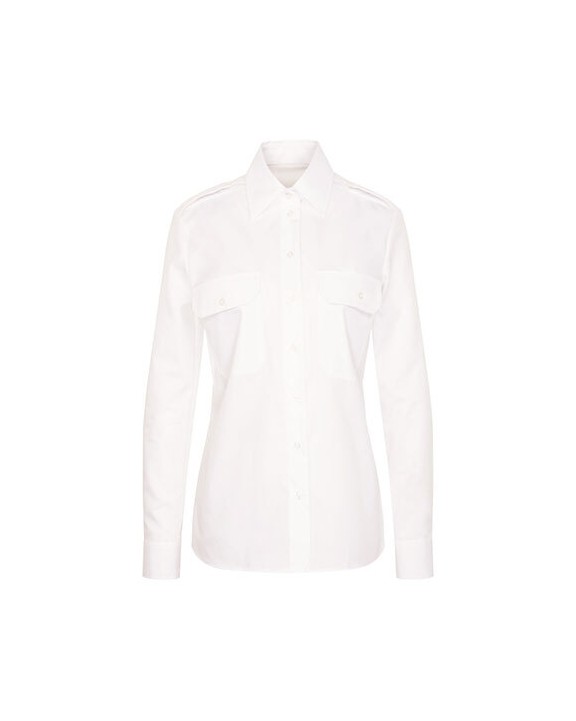 Chemise personnalisable SEIDENSTICKER Women´s Pilot Blouse Regular Fit Shortsleeve