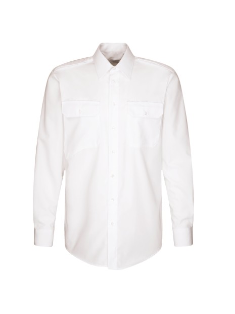 SEIDENSTICKER Men´s Pilot Shirt Regular Longsleeve  personnalisable