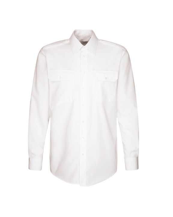 SEIDENSTICKER Men´s Pilot Shirt Regular Longsleeve Hemd personalisierbar