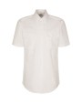 SEIDENSTICKER Men´s Pilot Shirt Regular Shortsleeve Hemd personalisierbar