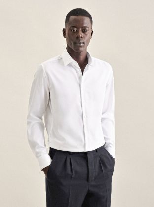 Men´s Shirt Slim Fit Fine Twill Longsleeve