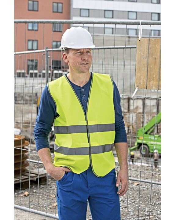 PRINTWEAR Safety Vest EN ISO 20471 Warnweste personalisierbar