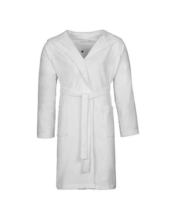 Produit éponge personnalisable VOSSEN Unisex Hooded Robe Texas