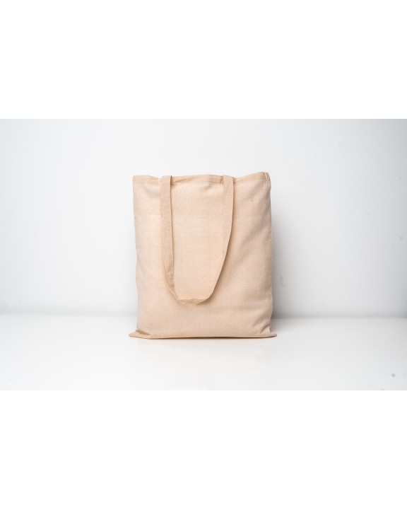 PRINTWEAR Cotton Bag BASIC Long Handles Tote Bag personalisierbar